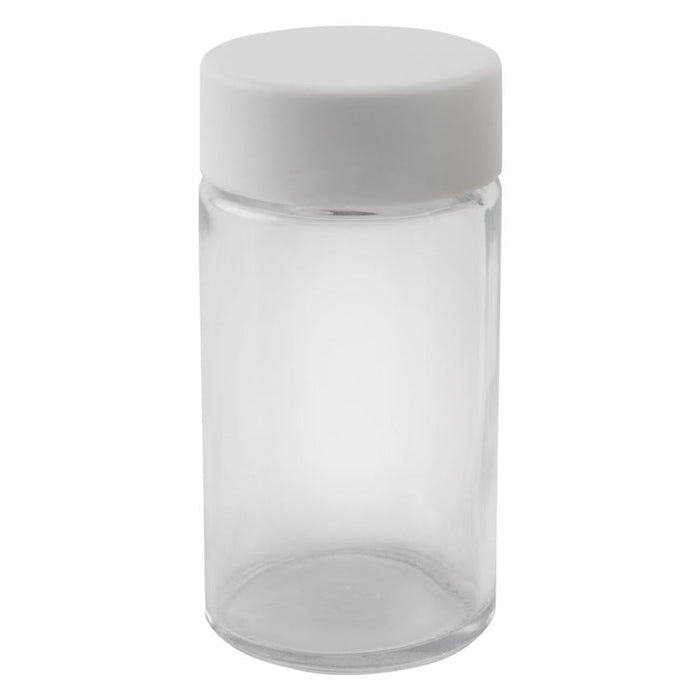Loud Lock Glass Jar w/ Cap - 84mm / 35mm - 200pc - Child Resistant-Glass Jars-MJ Wholesale