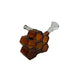 4" Honeycomb Glass Waterpipe (1 Count)-Hand Pipes, Rigs, & Bubblers-MJ Wholesale