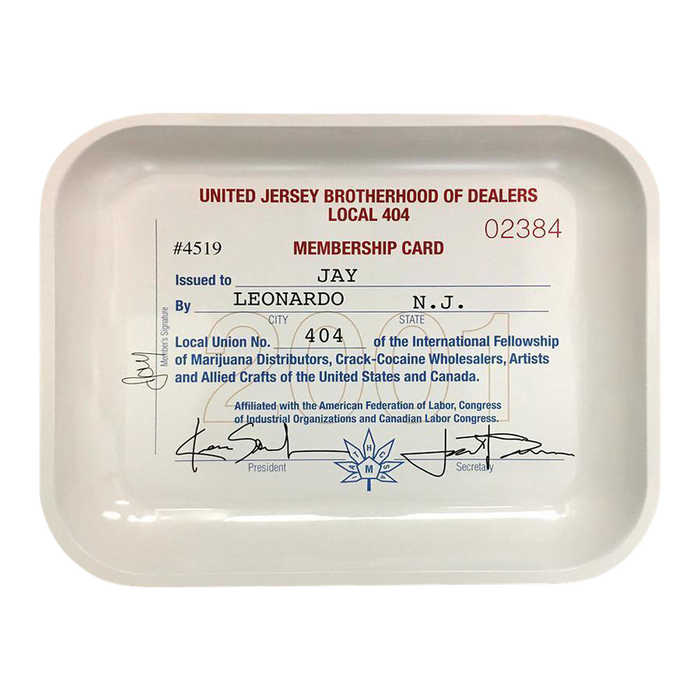 Jay & Silent Bob Membership Card Signature Rolling Tray - Medium or Large (1 Count)