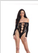 Off shoulder Bodysuit - Black