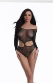 Lover Sleeve Bodysuit - Black