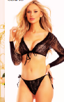 Darling Bikini Set-Black