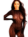 Baddie Cutout Bodystocking-Black
