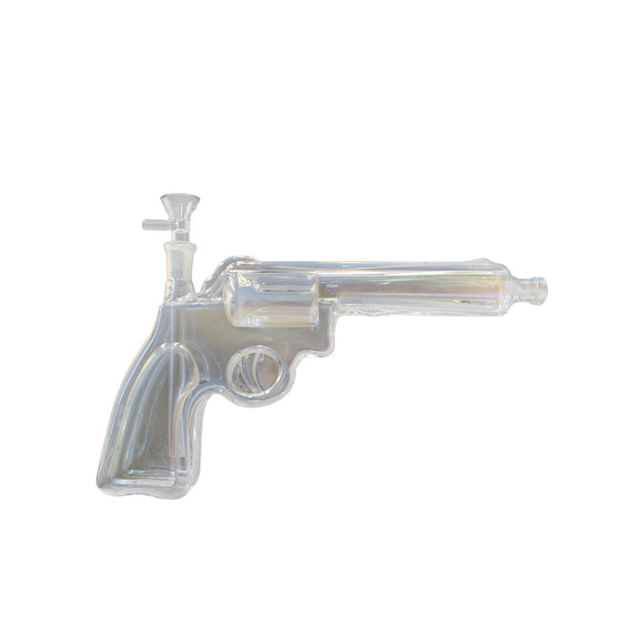 10" Shooter Pistola Water Pipe (Colors May Vary)-Hand Pipes, Rigs, & Bubblers-MJ Wholesale