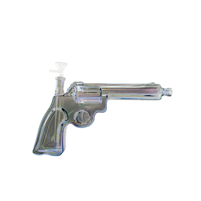 10" Shooter Pistola Water Pipe (Colors May Vary)-Hand Pipes, Rigs, & Bubblers-MJ Wholesale