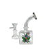 5" Squared Waterpipe - Design May Vary - (1 Count)-Hand Pipes, Rigs, & Bubblers-MJ Wholesale