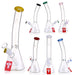 12" Royal Glass Bent Neck Beaker Colors May Vary - (1 Count)-Hand Pipes, Rigs, & Bubblers-MJ Wholesale