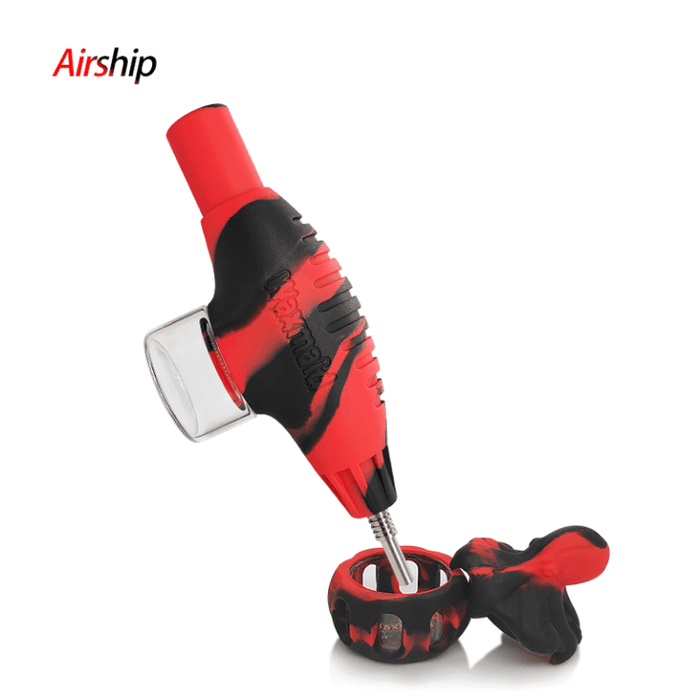 Waxmaid 7.09″ Airship Nectar Collector Kit - Colors May Vary - (1 Count)