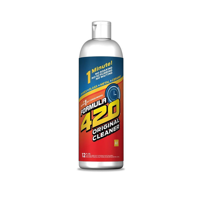 A1 - FORMULA 420 ORIGINAL CLEANER 12oz (1CT, 5CT OR 10 Count)-Hand Pipes, Rigs, & Bubblers