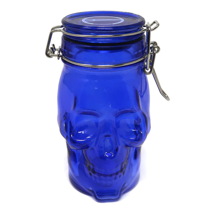 Airtight Glass Cache Jar - Small Blue – All The Feels
