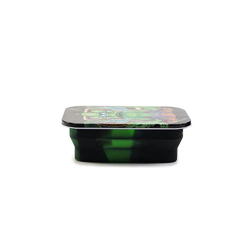 Alien Foldable Stash Jar Tray - 2 Designs - (1 Count)-Rolling Trays and Accessories