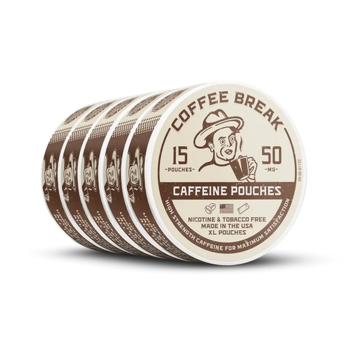 ALP - Caffeine Pouches - Coffee Break - (5 Count)-Nicotine Pouches