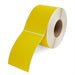 BB Thermal Transfer Labels - 4" x 3" - 3" Core - Various Colors - 1950 Labels/ Roll (4 Rolls)-Stock Labels