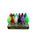Beamer Bake Sale 4.5″ Multi-Hitter – Silicone & Glass Portable Chillum – Mixed Colors – (24 Count Display)-Hand Pipes, Rigs, & Bubblers