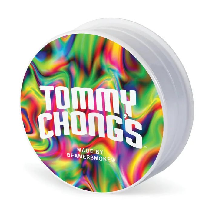Beamer & Tommy Chong's Virgin Acrylic 3-Piece 63mm Grinder – (12 Count Display)-Grinders