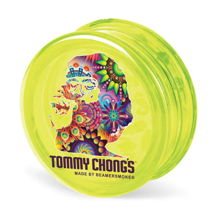 Beamer & Tommy Chong's Virgin Acrylic 3-Piece 63mm Grinder – (12 Count Display)-Grinders