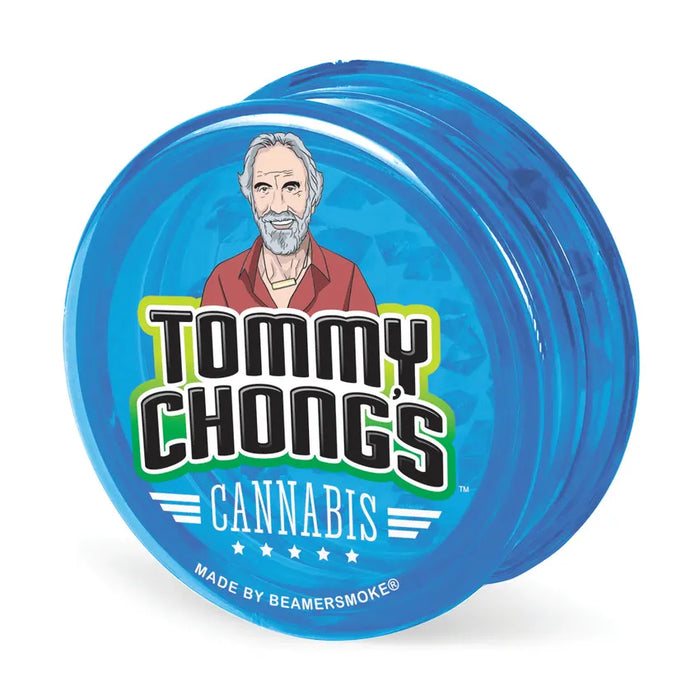 Beamer & Tommy Chong's Virgin Acrylic 3-Piece 63mm Grinder – (12 Count Display)-Grinders