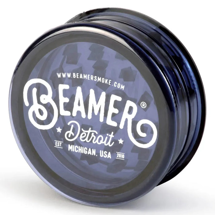Beamer Virgin Acrylic 3-Piece 63mm Grinder - Design and Color May Vary – (12 Count Display)-Grinders