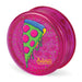 Beamer Virgin Acrylic 3-Piece 63mm Grinder - Design and Color May Vary – (12 Count Display)-Grinders