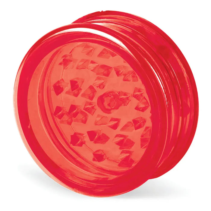 Beamer Virgin Acrylic 3-Piece 63mm or 90mm Grinder - Mixed Colors – (12 Count Display)-Grinders