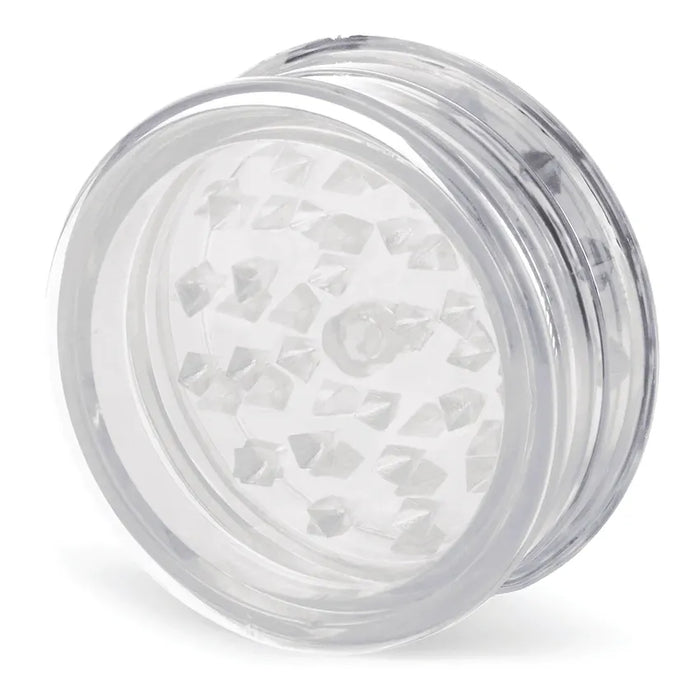 Beamer Virgin Acrylic 3-Piece 63mm or 90mm Grinder - Mixed Colors – (12 Count Display)-Grinders