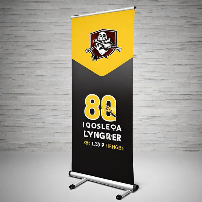 Beast Branding CUSTOM PRINTED Retractable Banner with Stand-Custom Print Marketing Material