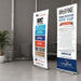 Beast Branding CUSTOM PRINTED Retractable Banner with Stand-Custom Print Marketing Material