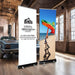 Beast Branding CUSTOM PRINTED Retractable Banner with Stand-Custom Print Marketing Material