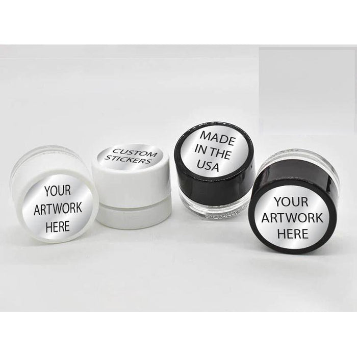 Beast Branding CUSTOM PRINTED STICKERS - 1.25" Circle for Concentrate Container or Flower Jar-Custom Print Stickers