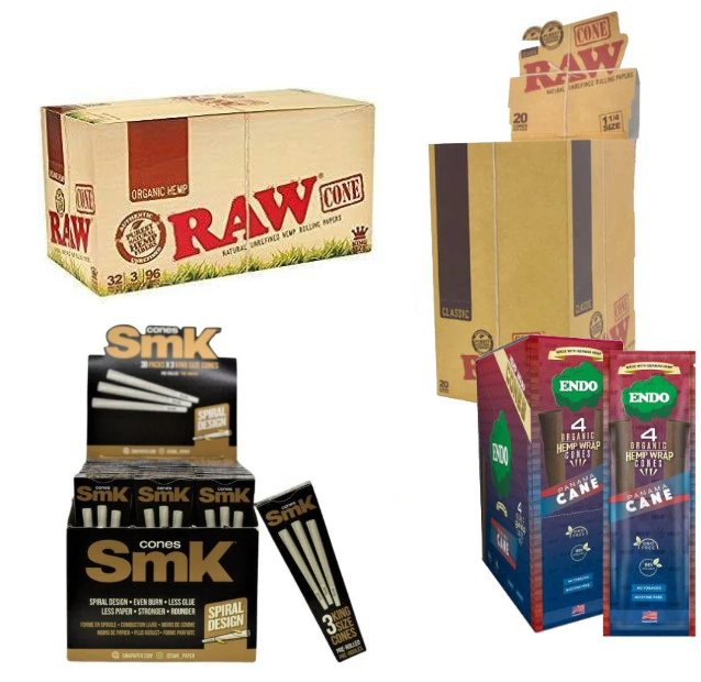 Best Selling Cones Starter Kit - (4 Displays)-Papers and Cones
