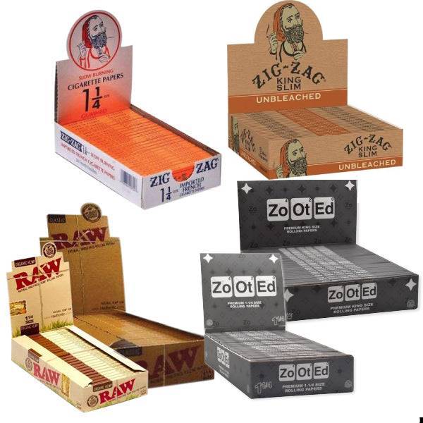 Best Selling Rolling Papers Starter Kit - (1 1/4 and King Size)-Papers and Cones