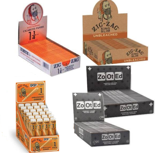 Best Selling Rolling Papers Starter Kit - (1 1/4 and King Size)-Papers and Cones