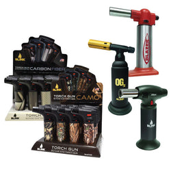 Best Selling Torch Starter Kit - (2 12 Count Displays and 3 Single Torches)-Lighters and Torches
