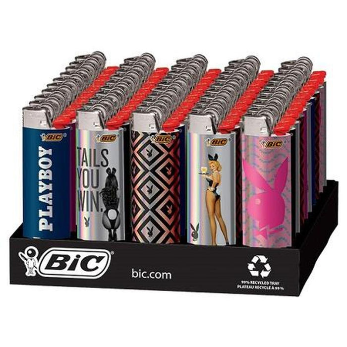 playboy cigarette lighter BIC Disposable Lighter PLAYBOY Limited Edition (50 Count Display) — MJ  Wholesale