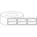 Blank Roll 2.5" x 7" Rectangle White Gloss Premium BOPP Labels-Prescription Labels & State Compliant Labels
