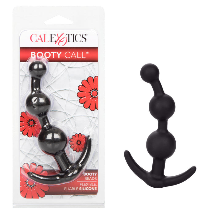 Booty Call® Booty Beads - Black-ADULT PRODUCTS > Anal/Butt Plug