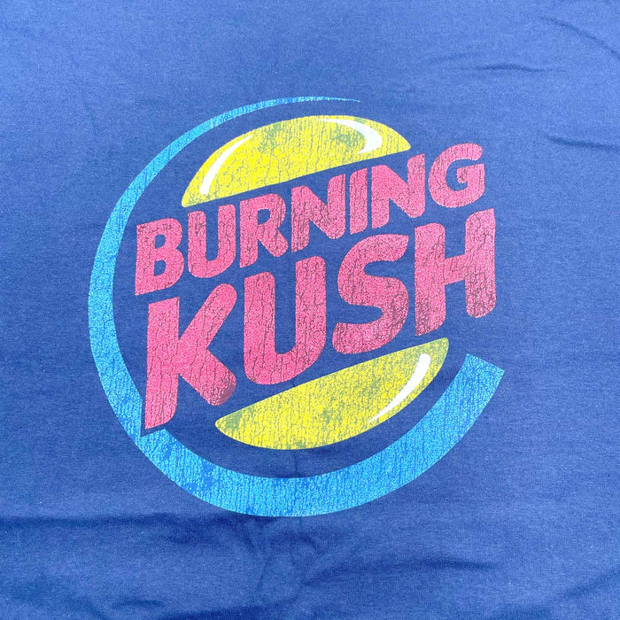 Burning Kush - T-Shirt - Various Sizes (1 Count or 3 Count)-Novelty, Hats & Clothing