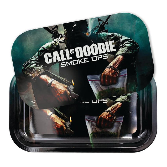 Call of Doobie Rolling Tray - Medium - (1 Count)-Rolling Trays and Accessories