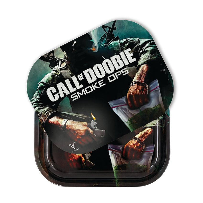 Call of Doobie Rolling Tray - Small - (1 Count)-Rolling Trays and Accessories