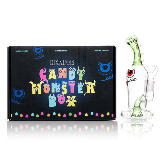 Hemper Candy Monster Waterpipe - (1 Count)-Hand Pipes, Rigs, & Bubblers