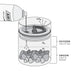 Cannascape® 4" Stainless Steel Matte Stash Jars - Black or White - (1 Count)-stash jar
