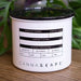 Cannascape® 4" Stainless Steel Matte Stash Jars - Black or White - (1 Count)-stash jar