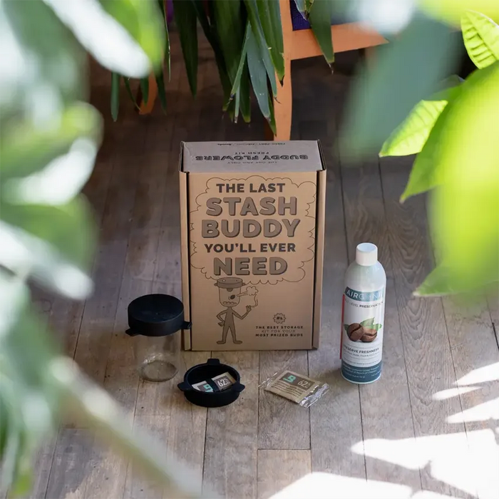 Cannascape® Buddy Flowers Fresh Kit - (1 Count)-stash jar