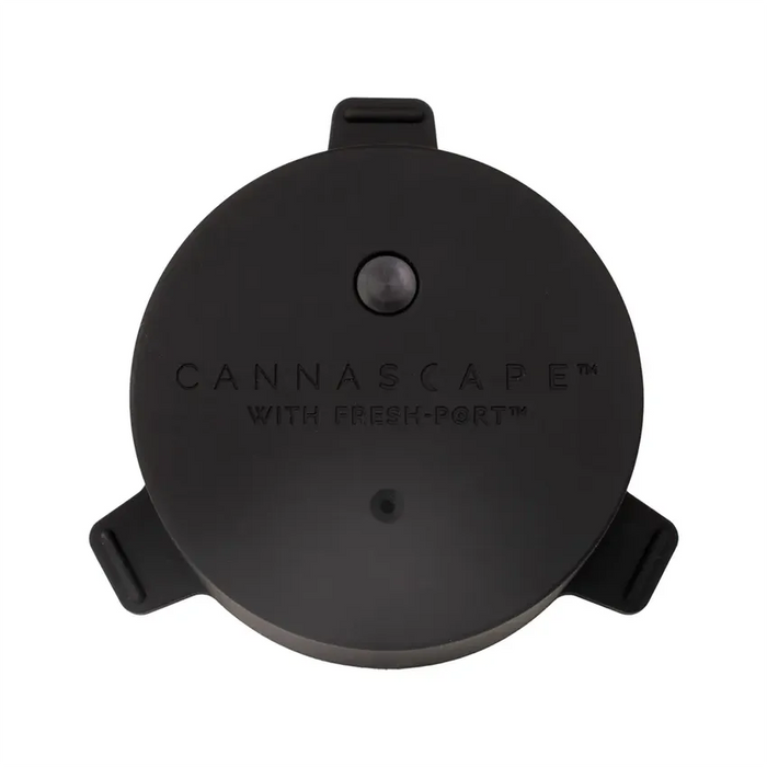 Cannascape® Fresh-Port™ Wide Mouth Mason Jar Lid - (1 Count)-stash jar