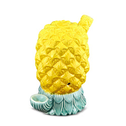 Ceramic Upside Down Pineapple Hand Pipe - (1 Count)-Hand Glass, Rigs, & Bubblers