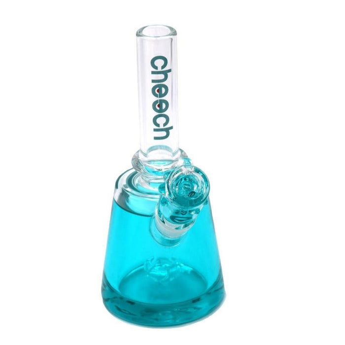 Cheech - 8" Water Bubbler With Glycerin - Various Colors - (1 Count)-Hand Pipes, Rigs, & Bubblers