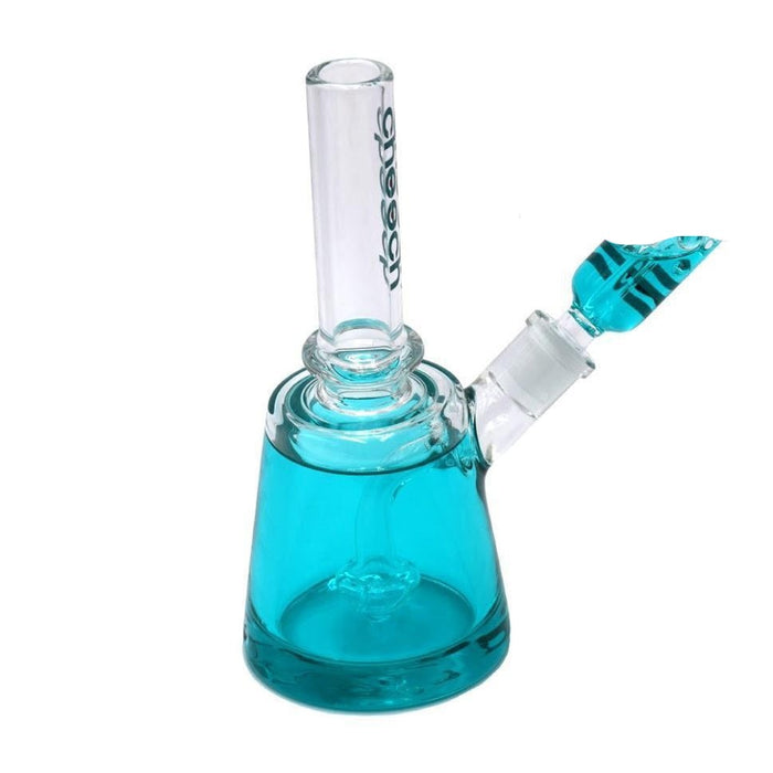 Cheech - 8" Water Bubbler With Glycerin - Various Colors - (1 Count)-Hand Pipes, Rigs, & Bubblers