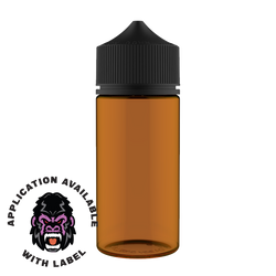 Chubby Gorilla 100ML V3 Unicorn Bottle PET CR - Various Colors - (400 Count)-Dropper Bottles
