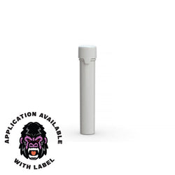 Chubby Gorilla 100mm Aviator CR Plastic Tubes FLAT BOTTOM - Various Colors - (500 Count)-Joint Tubes & Blunt Tubes