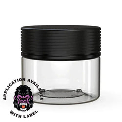 Chubby Gorilla 10oz XL Spiral CR Plastic Containers - Various Colors - (80 Count)-Plastic Jar